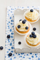 Blueberry cupcakes