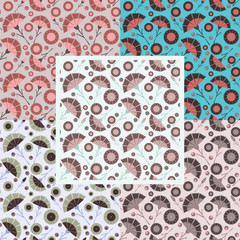 set of seamless pattern