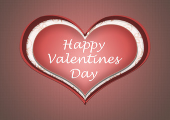 happy valentine's day heart