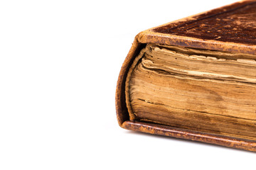 Open Book blank on white