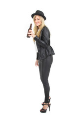 Flaschenbier und gute Laune