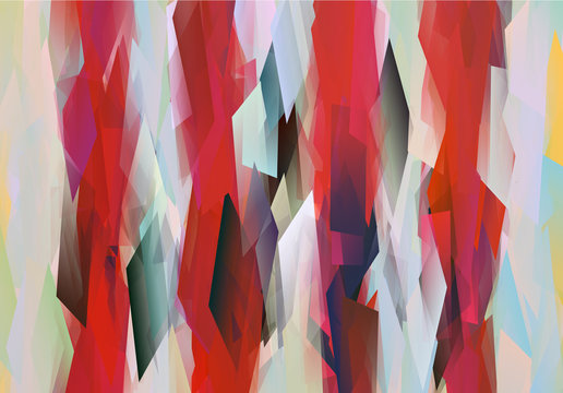 Muster mit roten Streifen