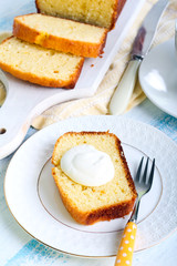 Coconut cake loaf