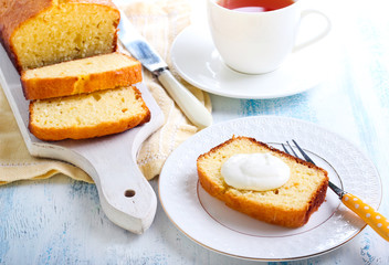 Coconut cake loaf,