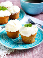 Earl Grey low fat muffins