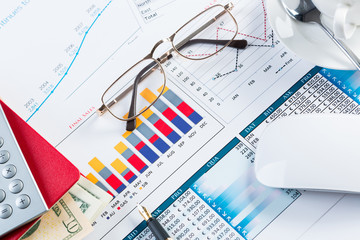 Fototapeta premium Business still life