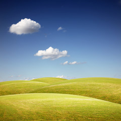 Wunderschöne Hügellandschaft
