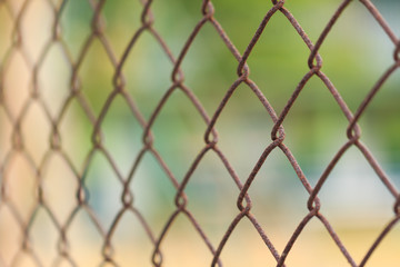 iron wire fence