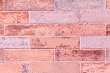 Obraz premium Colorful of brick wall texture background