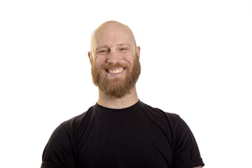 Obraz premium smiling man isolated on white background
