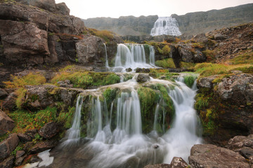 Fototapeta na wymiar Dynjandi waterfall