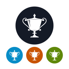Icon cup of winner,icon gold trophy cup