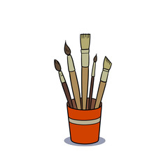 paint brushes