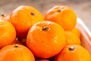 the orange fruit