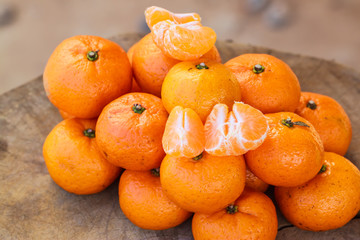 the orange fruit