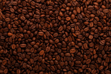 Background of coffee beans