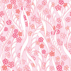 Floral seamless background Flower pattern.