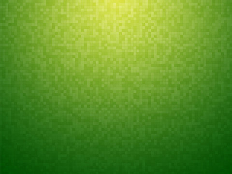 Colorful green checkered background