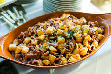 insalata di polpo e patate