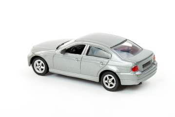 Classic Metal grey model car