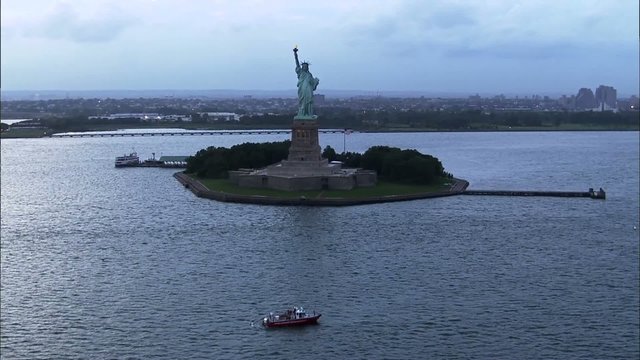New York Statue Liberty FDNY