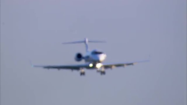 Airplane Landing Runway