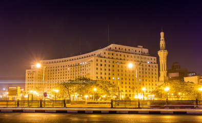 Fototapeta na wymiar The Mogamma, a government building on Tahrir Square in Cairo