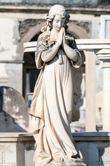 Statue of woman