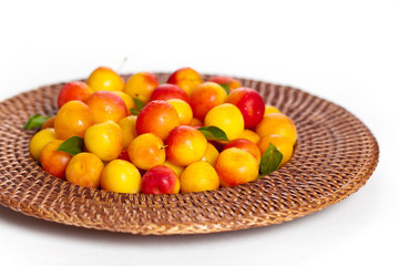 Cherry Plum. Selective focus.