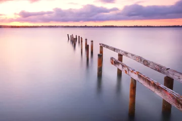 Photo sur Plexiglas Jetée Cleveland pier in the late afternoon. Brisbane, Queensland, Aust