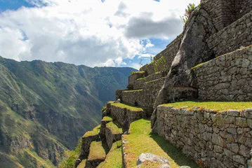 Fototapete Rund Machu Picchu, Peru © demerzel21