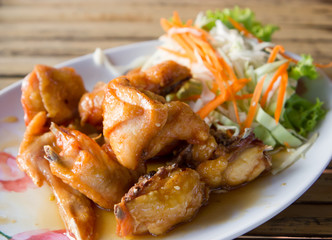 Fried chicken