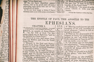 Fototapeta premium Scripture from the bible.