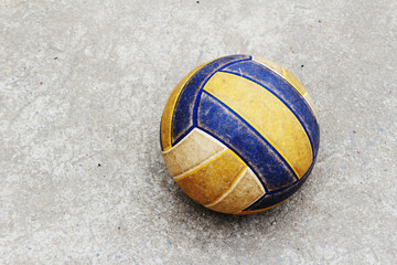 old volleyball