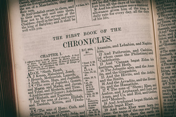 Obraz premium Scripture from the bible.