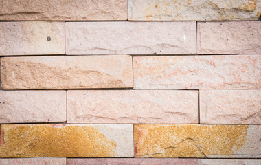 Close up of brick wall