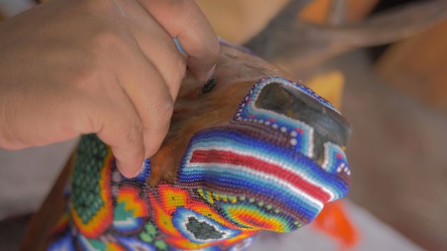 Huichol craft decoration