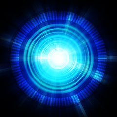 blue energy illustration background