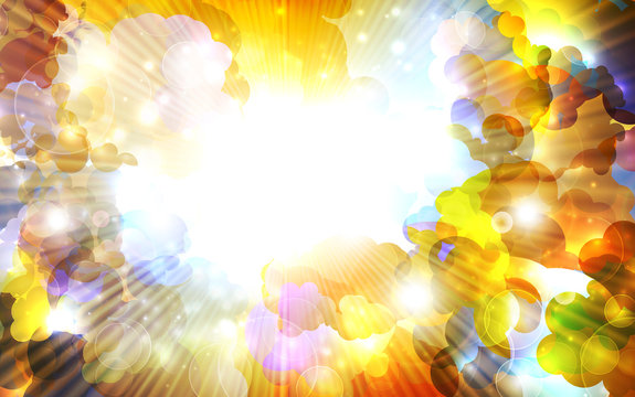 Multocolor burst