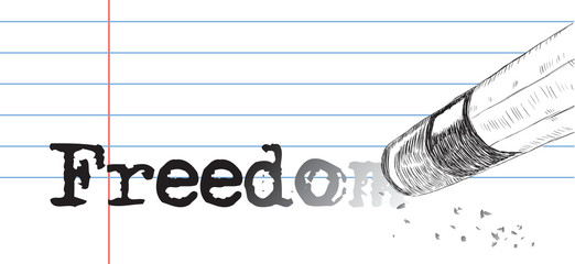 Creative on a theme of freedom