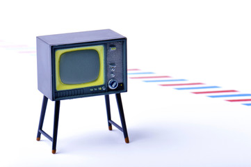 ブラウン管のテレビジョン