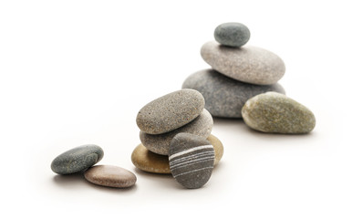 Fototapeta na wymiar Set of stones