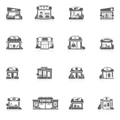 Store Buildings Set