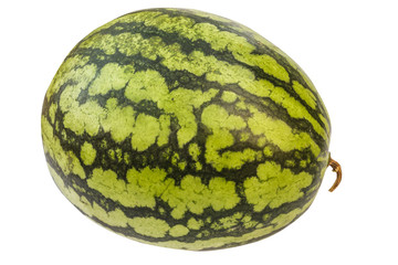 Watermelon isolated on white with clipping path