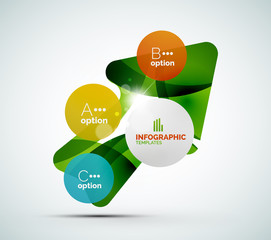 Modern business infographics