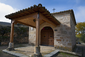 Fototapeta na wymiar Ermita de San Miguel. Cogolludo