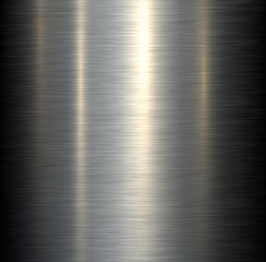 Steel metal background brushed metallic texture