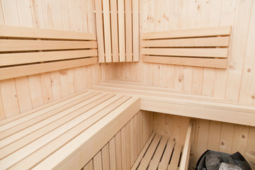 Fototapeta na wymiar sauna bathroom