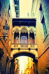 Fototapety  Dzielnica Gotycka w Barcelonie