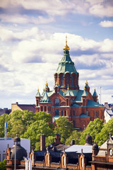 Uspensky cathedral in Helsinki